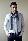 Mens Vincent Checkered Cotton Scarf