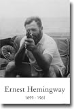 Ernest Hemingway with Tommy Gun - Famous Person Classroom Poster