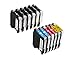 12 Pack Arthur Imaging New Compatible Ink Cartridge Replacement for Brother LC-103XL (6 Black, 2 Cyan, 2 Yellow, 2 Magenta, 12-Pack)