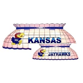 Kansas Jayhawks 42 BILLIARD POOL TABLE LIGHT LAMP