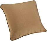 Crocill Home Botticelli European Sham, 26 by 26-Inch, Taupe