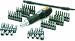 Rolson Ratchet Handle Screwdriver Bit & Socket Set28428 (rol