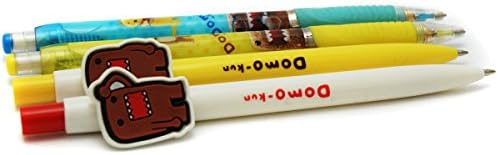 Domo Kun 2p Rubber Clip + 2p Shake Mechanical Pencil