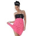 Edles Sexy Minikleid Cocktailkleid Pink 9701