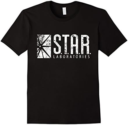Men's STAR Laboratories S.T.A.R. Labs T-Shirt  2XL Black
