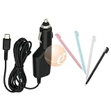 New 4 Stylus Pen + Car Charger for Nintendo DS NDS Lite New 4 Stylus Pen + Car Charger for Nintendo DS NDS Lite