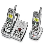 Uniden DXAI5688-2 5.8 GHz Extended Range Dual Handset Cordless Phone with Call Waiting/Caller ID and Extra Handset & Charger