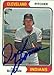 Dick Bosman autographed Baseball Card (Cleveland Indians) 1974 Topps #465 - Autographed Baseball Cards