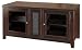 Kathy Ireland Home by Martin Tribeca Loft Cherry 50-Inch Mid-Sized Entertainment TV Console; 24-Inch Height