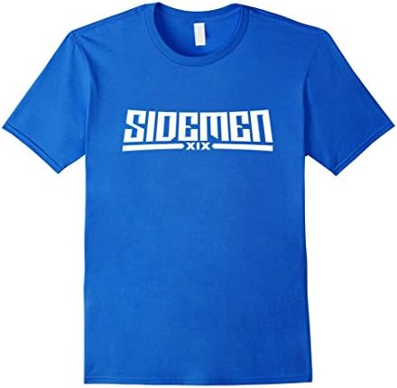 Men's Sidemen T-shirt Medium Royal Blue