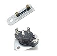 PART # 3387134 AND 3392519 GENUINE REPLACEMENT CLOTHES DRYER THERMOSTAT & BLOWER FUSE KIT FOR WHIRLPOOL, KENMORE, SEARS, ROPER, KITCHENAID, ESTATE, AND ADMIRAL