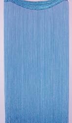 Blue Long Fringe Belt