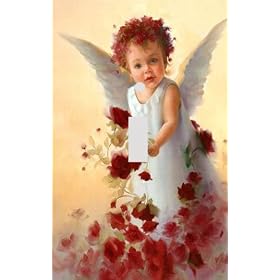 Baby Angel Decorative Switchplate Cover