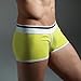 XUBA Mens Low Rise Sexy Underwear Trunk Boxer Brief Green XB04