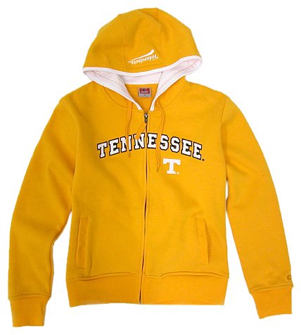 Buy Tennessee Volunteers Ladies Aerial Full Zip Fleece Hoodie by Colosseum Athletics