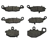 1996-1997 Kawasaki GPz 1100 ABS Models Kevlar Carbon Front & Rear Brake Pads by Volar Motorsport