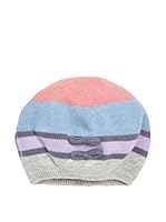 Alice Hannah Gorro Lana Mini Bow Stripe (Multicolor / Turquesa)