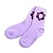 Naartjie Girls Flower Icon Fashion Cotton Short Crew Socks 6 Pairs Pack (18-24 Months)