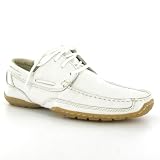 Hush Puppies Don White Leather Mens Shoes