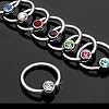 7er Set BCR Piercing Intim Brust Nippel Klitoris (St�ckpreis: 1,50 Euro)
