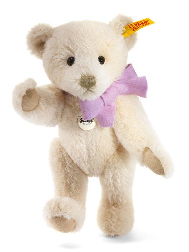 Steiff 027635 - Classic Teddyb&auml;r, alpaca creme, 25 cm