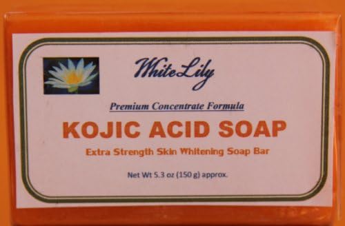 Whitelily Kojic Acid Soap Premium Formula Extra Strength Skin Whitening 1 Bar