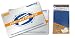 Skim Block Cards & Passport Holder set - (2 cards and 1 holder set)