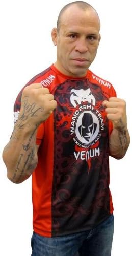 Venum Wanderlei Silva UFC 147 Walk Out Tee-Black/Red-Small