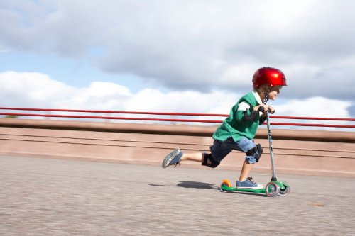 Where to buy mini kick Scooter - GREEN, for kids age 3-5. Winner of the Oppenheim Toy Portfolio Gold and Platinum Award Seals 2009 - ALSO available in Aqua, Orange, Blue, Pink and NEW Yellow