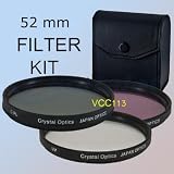 Sakar Filter for Nikon D40,D60 52mm High Resolution 3-piece Filter Set