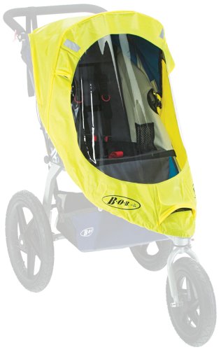 BOB Weather Shield for Single Revolution/Stroller Strides Models in Yellow