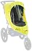 BOB Weather Shield for Single Revolution/Stroller Strides Models in Yellow