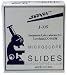 Clear Glass Slides - 72 per box