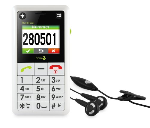 Doro matra - 330 - Tlphone portable - Bi-bande - Touches extra-larges - Ecran CSTN 1,8 - Lampe torche - Radio FM - Blanc