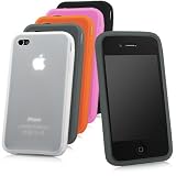 BoxWave iPhone 4 FlexiSkin - The Soft Low-Profile Case (Jet Black)