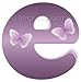 Wall Letter Stickers Custom Name Decals Girls Personalized Initial Baby Nursery Kids Room Decor Child Playroom Bedroom Home Vinyl Alphabet Removable Peel Stick Butterflies (Letter e Purple Butterfly)
