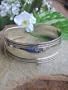 Sterling Silver Classic ARMOR Adjustable Cuff BRACELET
