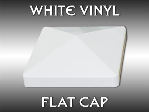 4 inch Vinyl Post Cap PYRAMID Style Post Cap