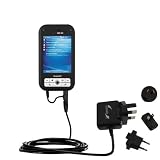 International Wall / AC Charger for the Verizon XV6700 - Gomadic Brand w/ TipExchange Technology