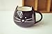 OliaDesign Cat Mug Ceramic Cat Mug Set, Black and White
