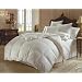 1200 Thread Count California King Goose Down Alternative Comforter 750FP, White
