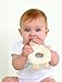 Bunnies By The Bay Bunny Ring Rattle, White