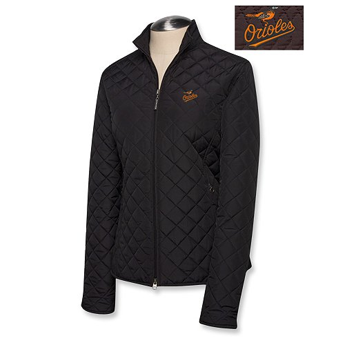 Baltimore Orioles Women's Quilted Jacket by Cutter & Buck