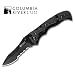 Columbia River Knife and Tool 1093K Mini My Tighe Assisted Opening Folding Knife with 3-inch Black Serrated Blade
