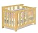 Natural Maple Atlantic Furniture Columbia 4-in-1 Convertible Wood Baby Crib