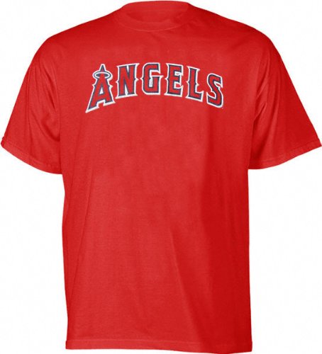 Los Angeles Angels of Anaheim Youth Red Wordmark Tee