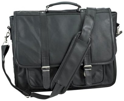 Genuine Leather Attaché Case.
