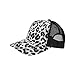 MG Unisex Fashion Animal Print Trucker Cap-6885-SILVER