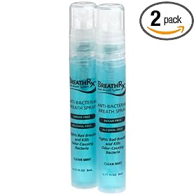 BreathRx Anti-Bacterial Breath Spray (Pack of 2)