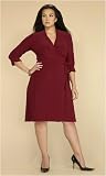 Plus Size Rhapsody Ruffle Wraparound Dress